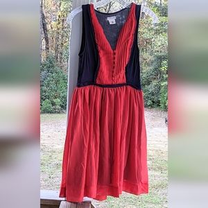 Urban Outfitters Red, Sleeveless Date Night Dress. Small.